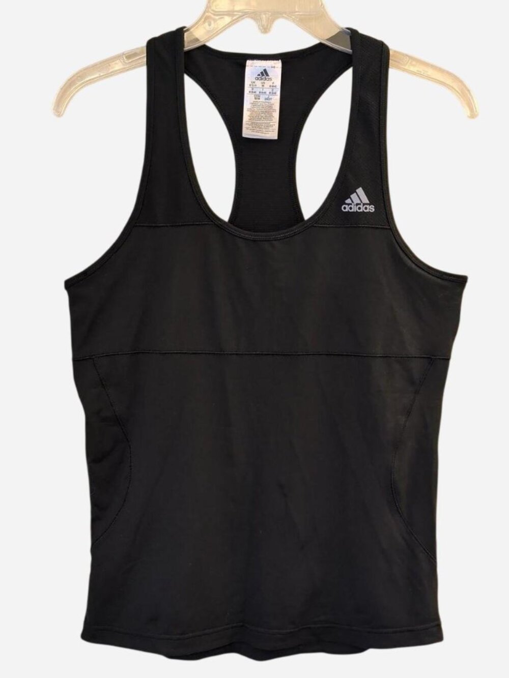adidas Running Black Racerback Tank Women's Size M